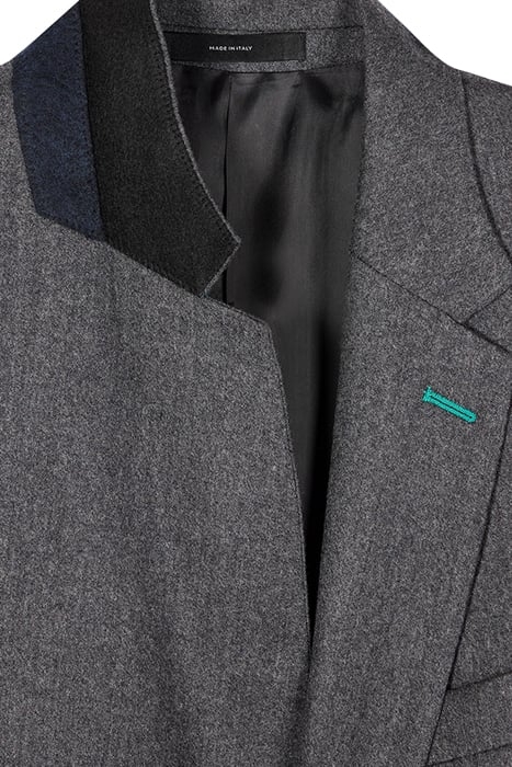 MENS JACKET GREY MELANGE 3