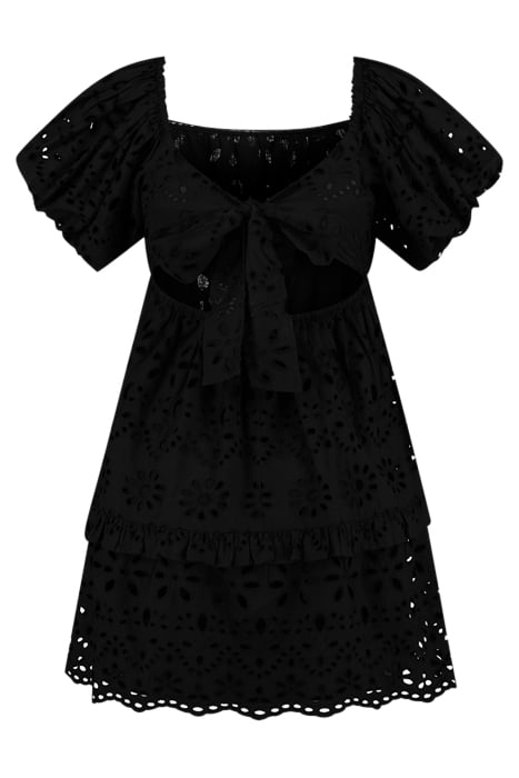 CHALON SHORT DRESS BLACK 3