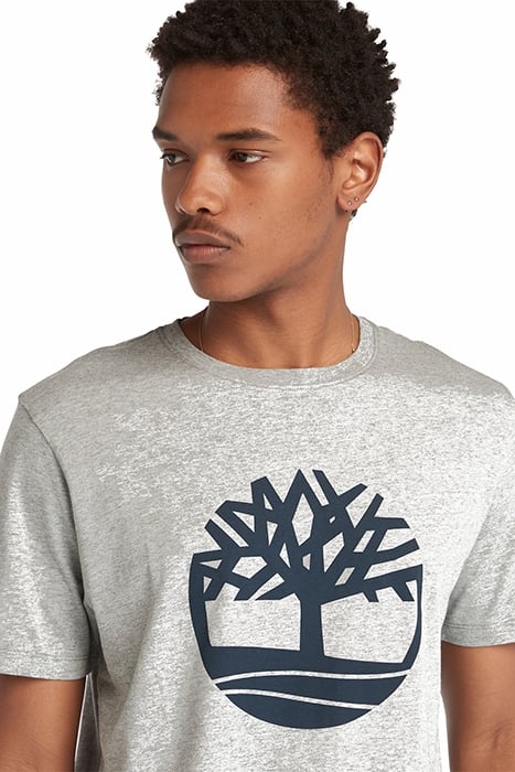 NORTHWOOD TREE LOGO SHORT SLEEVE TEE MEDIUM GREY HEATHER 4