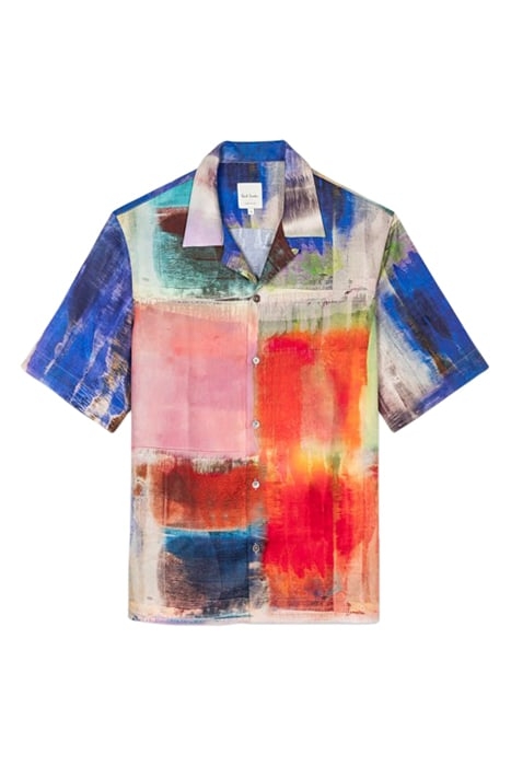 MENS S/S REGULAR FIT SHIRT MULTI COLOURED 1