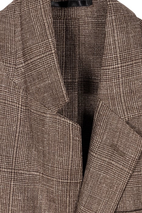 MENS 2 BTN PATCH POCKET JACKET BROWN 6