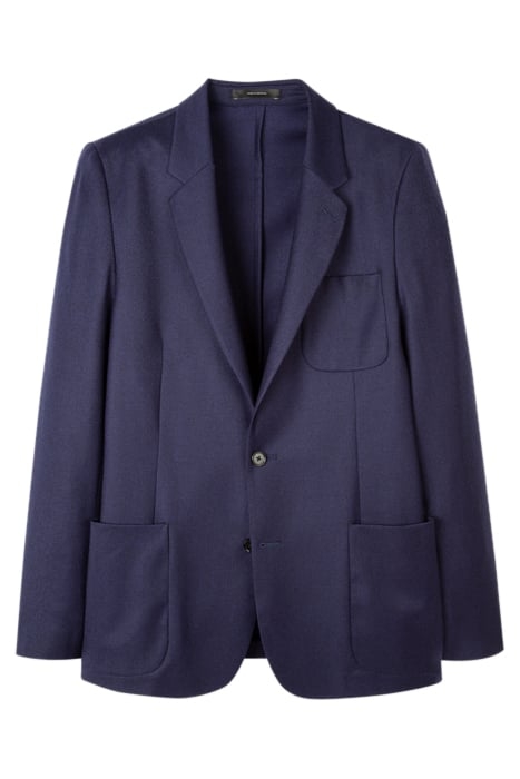 GENTS 2 BTN PATCH POCKET JACKET COBALT BLUE 3