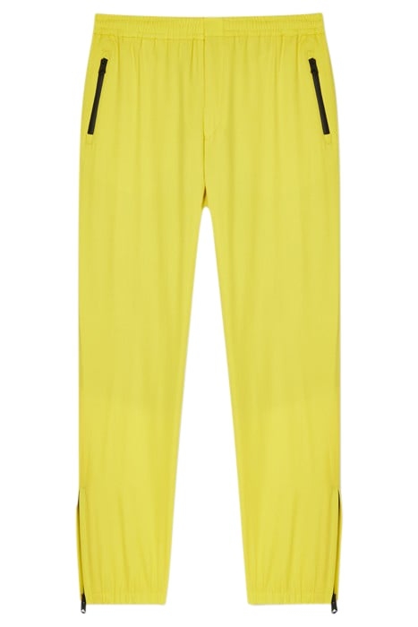 GENTS DRAWCORD TROUSER ACID YELLOW 1