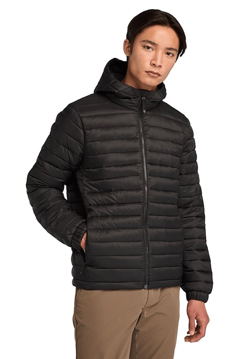 AXIS PEAK DURABLE WATER REPELLENT HOODED JACKET BLACK 1