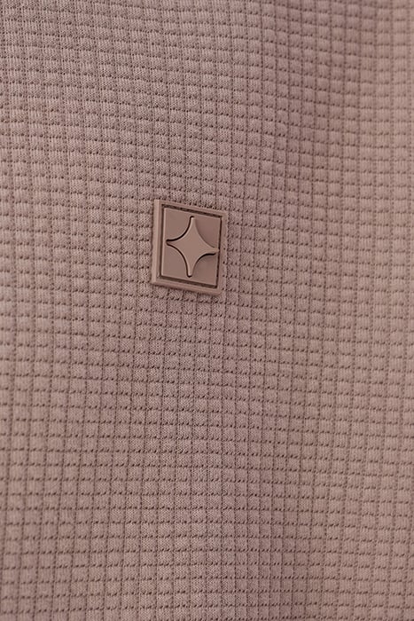 MA-SBJAQUARD HOODIE LIGHTBROWN 7