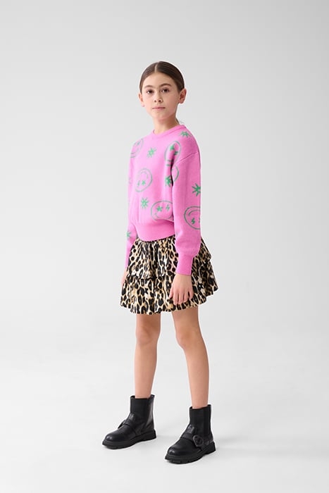 GAA-SBLIGHTNING SMILE KNIT PINK 5