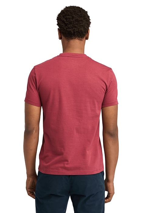 DUNSTAN RIVER SHORT SLEEVE TEE CORDOVAN 2