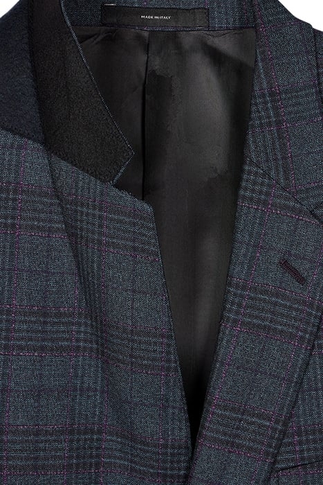 GENTS SLIM FIT 2 BTN JACKET GREYISH BLUE 3