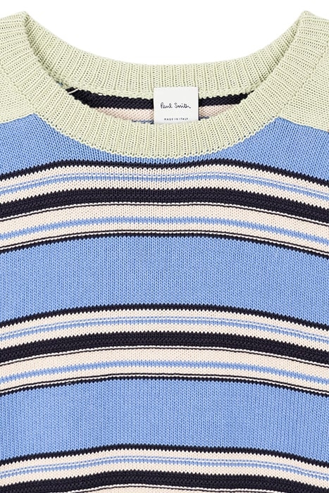 MENS SWEATER CREW NECK BLUE 6