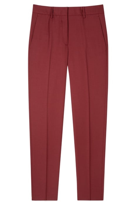 WOMENS TROUSERS DARK RED ALT 4