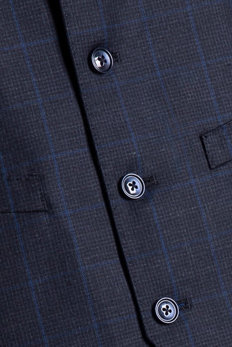 MB PUPPYTOOTH SUIT WAISTCOAT BLACK 3