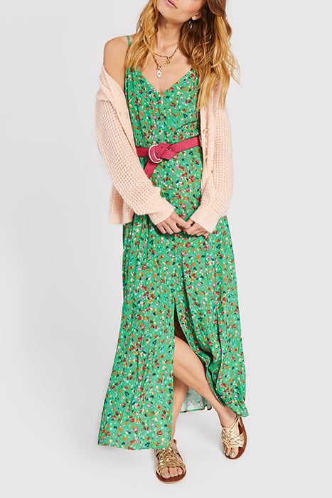 FRESH PINK DECORATIVE KNIT CARDIGAN 4