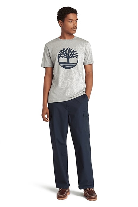 NORTHWOOD TREE LOGO SHORT SLEEVE TEE MEDIUM GREY HEATHER 2