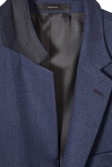 GENTS SLIM FIT 2 BTN JACKET PETROL BLUE 3