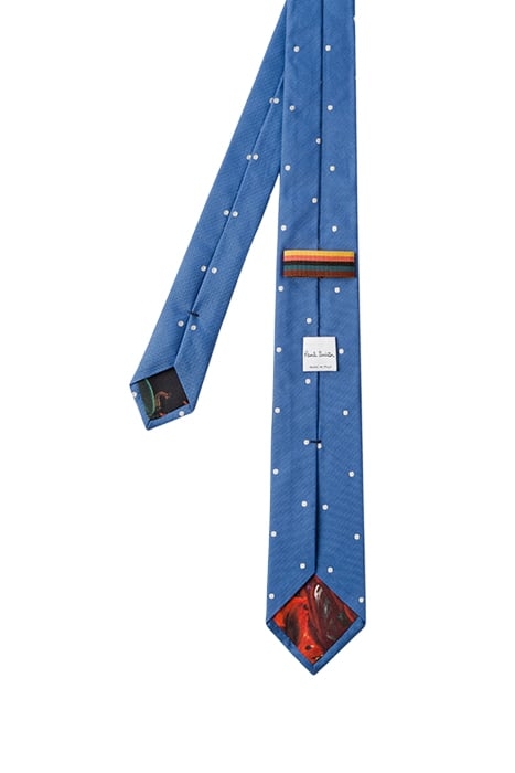 TIE 6CM NARROW BLUE 3