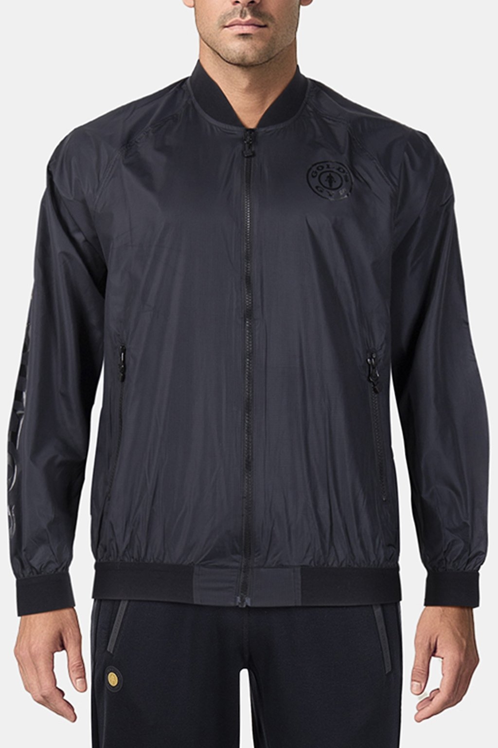 DAVE - MEN'S WINDBREAKER BLACK 1