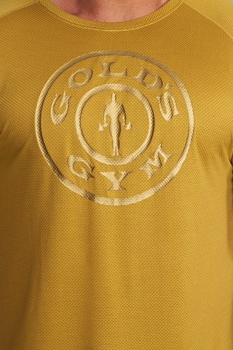 KURT - MEN'S LOOSE-FIT TRAINING T-SHIRT GOLD 3