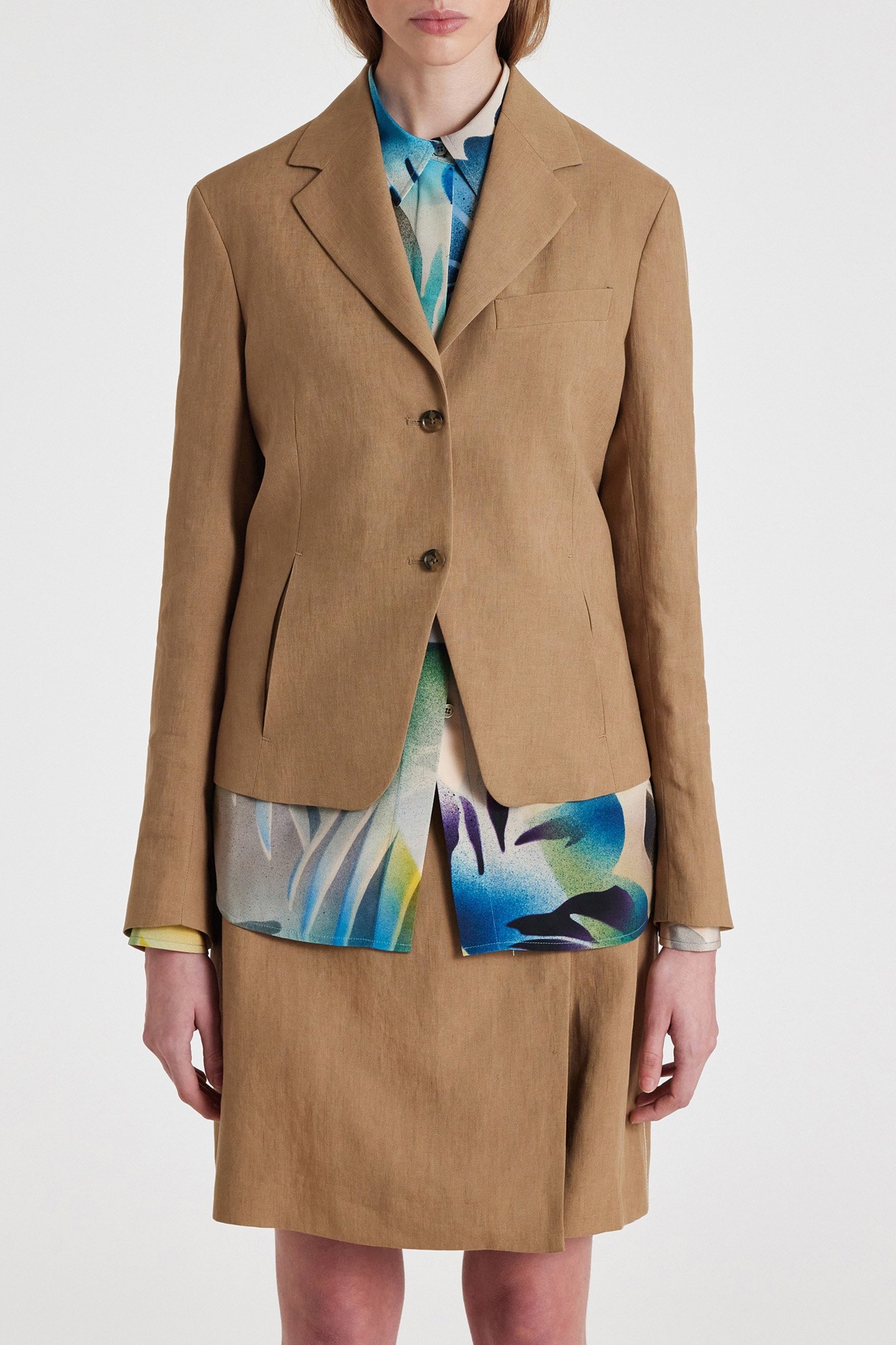 WOMENS JACKET MEDIUM BEIGE 1