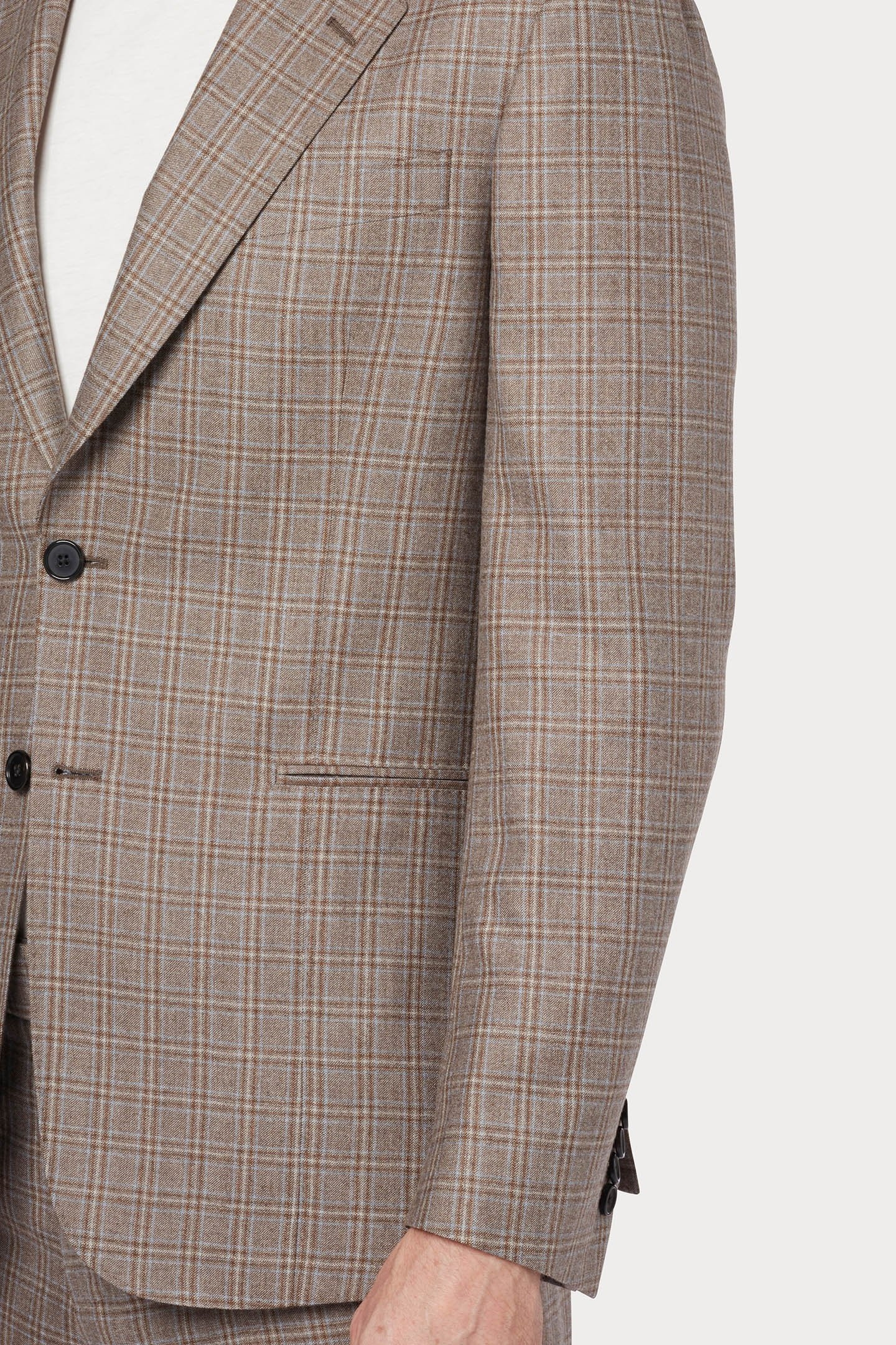 GENTS 2BTN JACKET LIGHT BEIGE 4