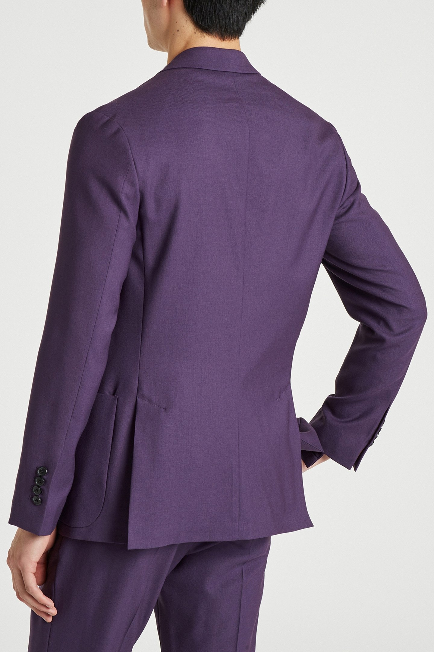 MENS 2 BTN PATCH POCKET JACKET INKY BLUE 2