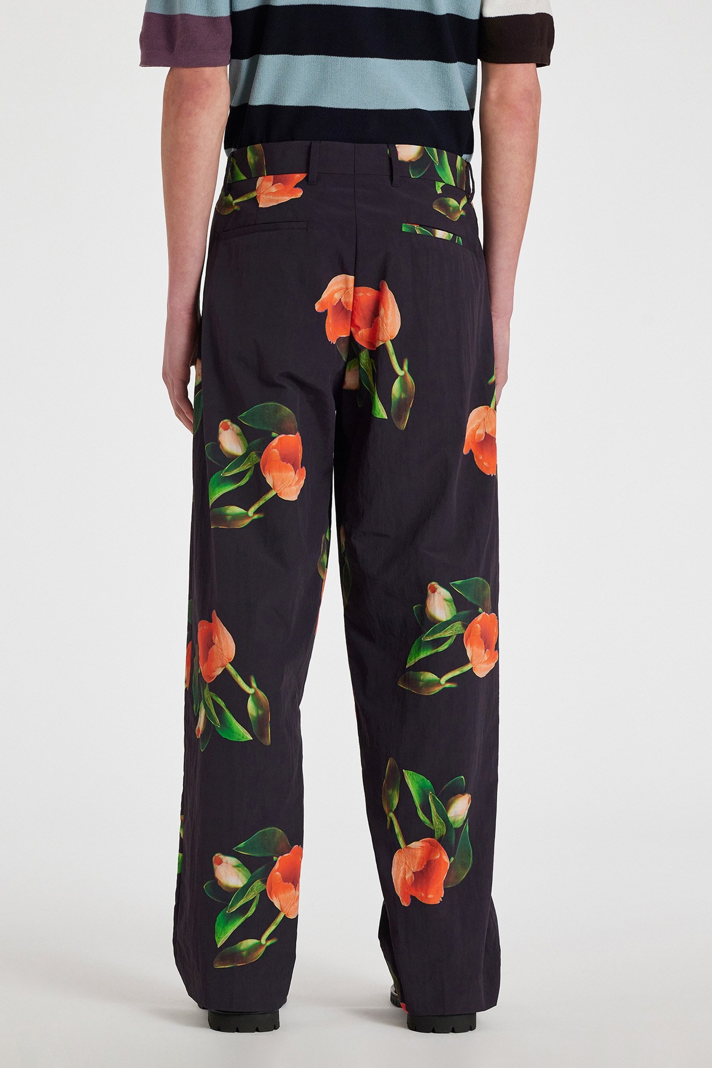 MENS POP TROUSER DARK BROWN 2