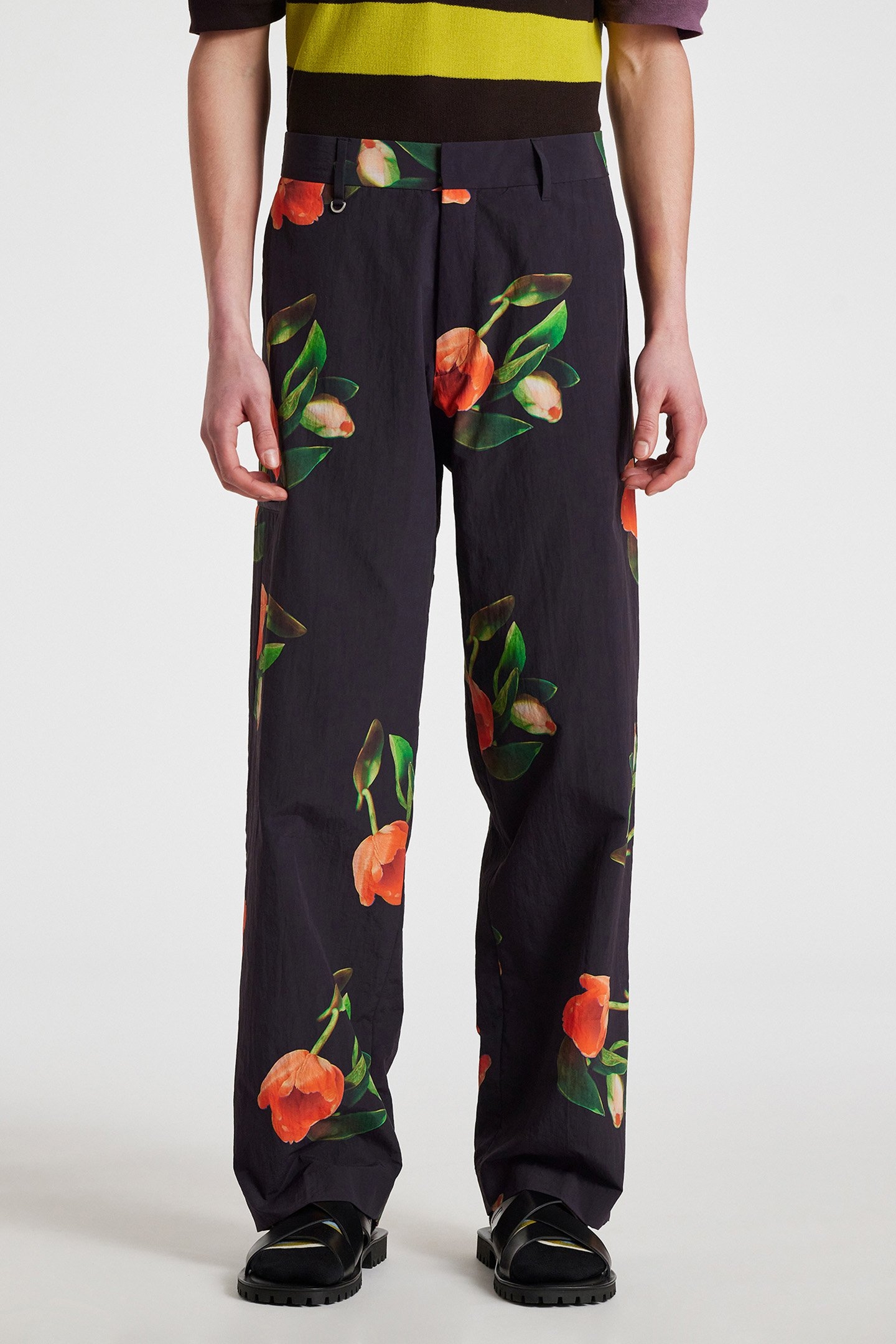 MENS POP TROUSER DARK BROWN 1