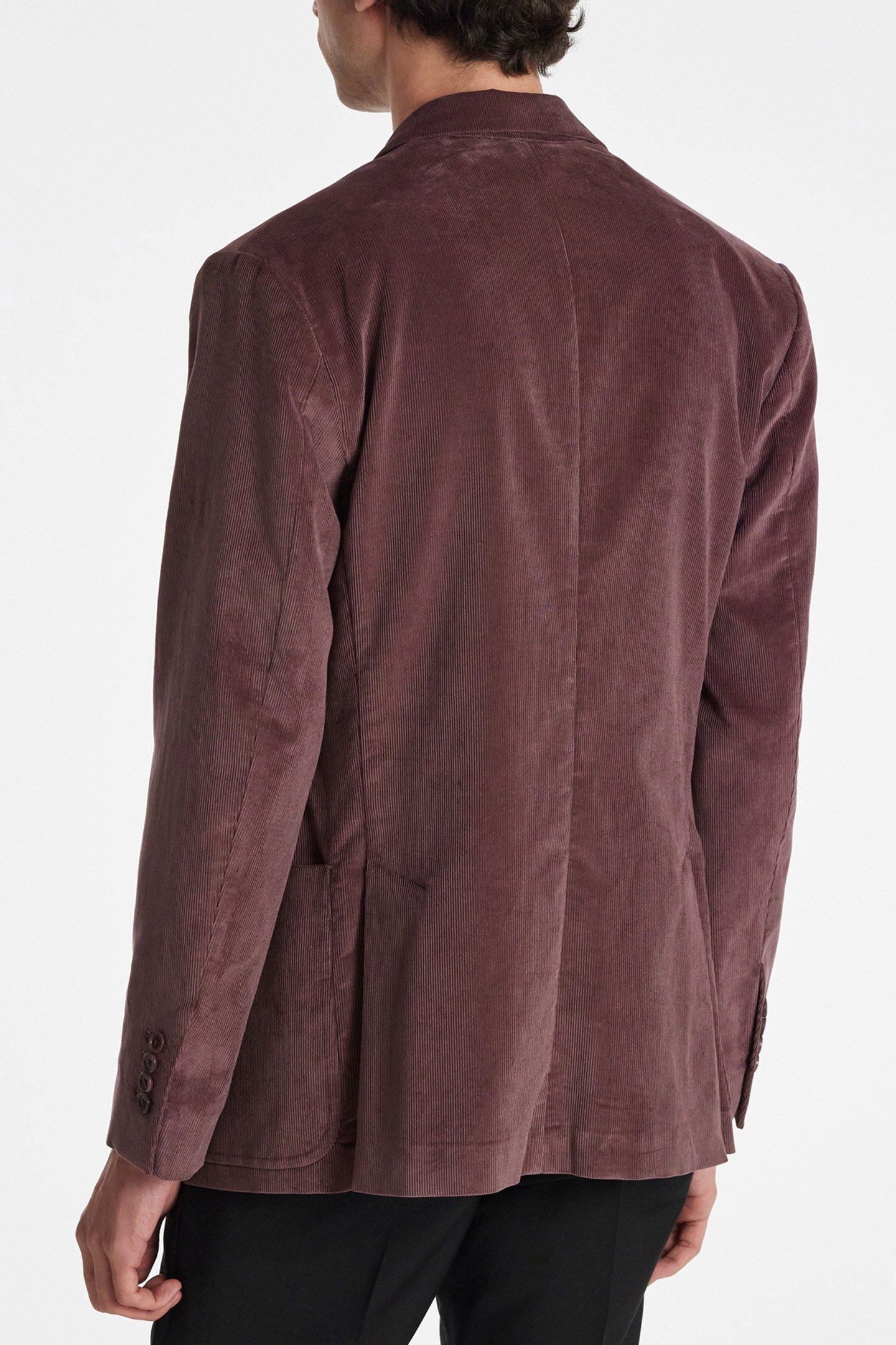 GENTS 2BTN PATCH POCKET JACKET MAUVE 2