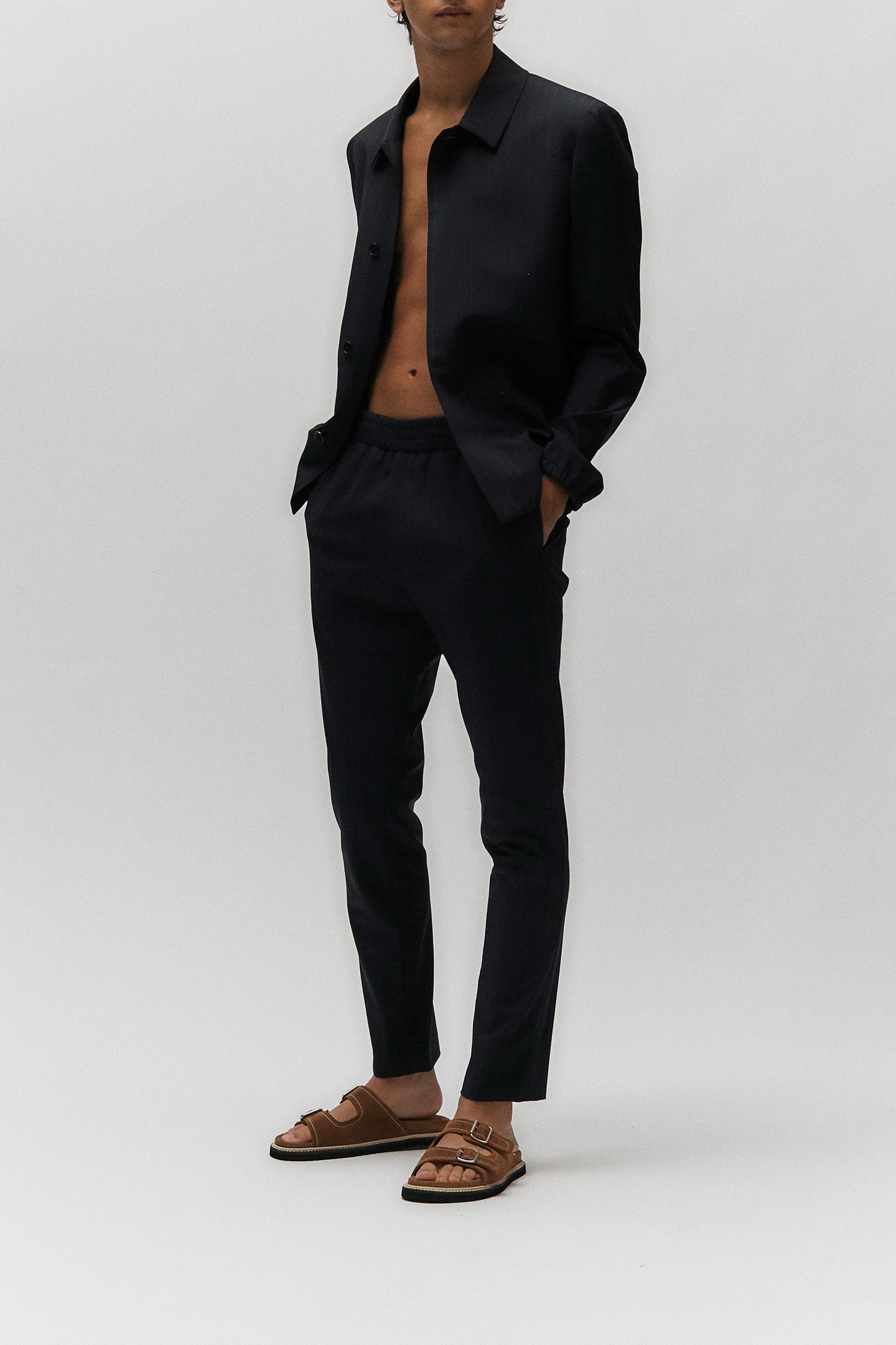 GENTS 5 BTN JACKET VERY DARK NAVY 1