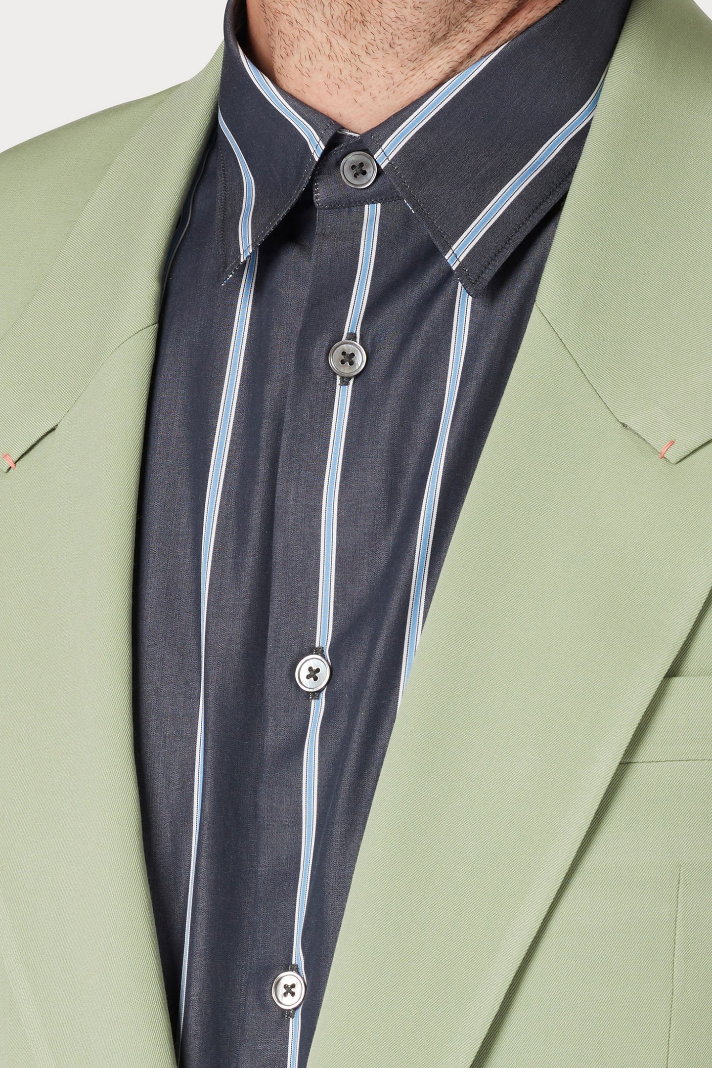 MENS 1 BUTTON JACKET GREEN 5