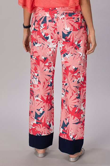 WIDE COTTON PANTS PINK 7