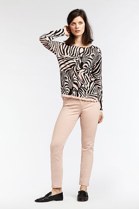 TROUSERS CASUAL LONG WASHED ROSE 24001477 1