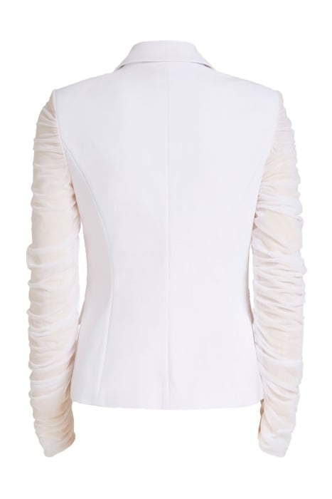 TERRY MESH BLAZER TRUE WHITE A000 3