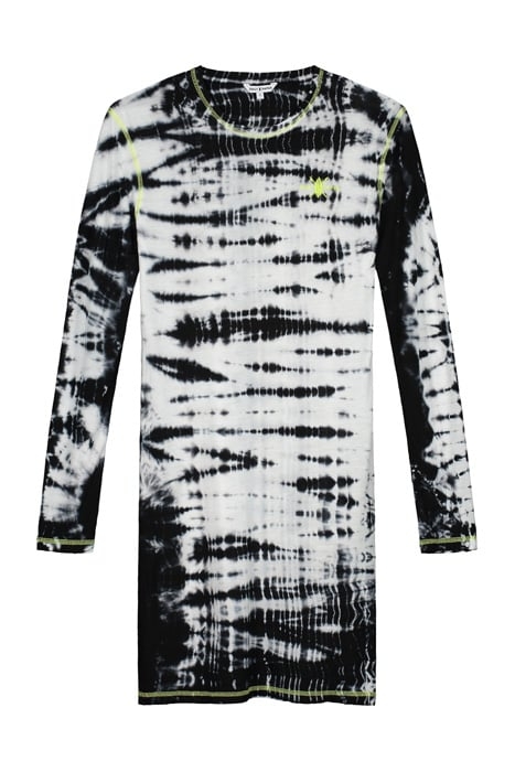 BLACK SHIBORI HAVA DRESS 4