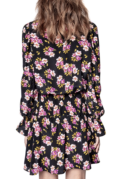 RABBI CDC PEONIES ROBE BLACK 2