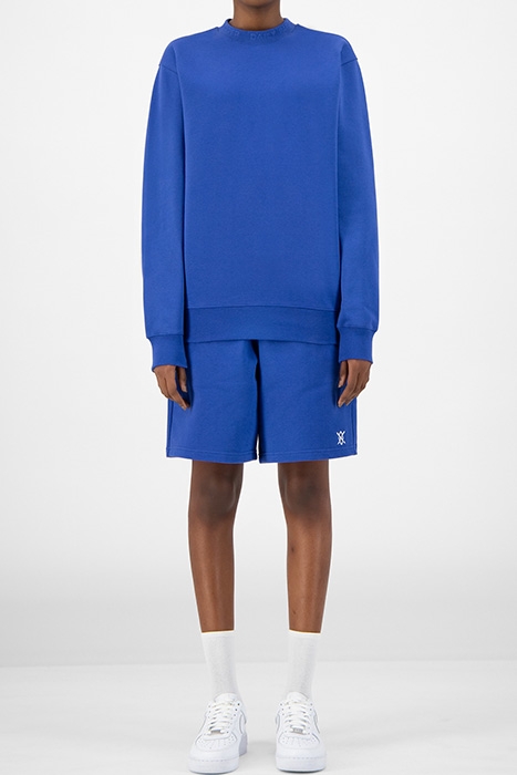 MAZARINE BLUE DERIB SWEATER 1