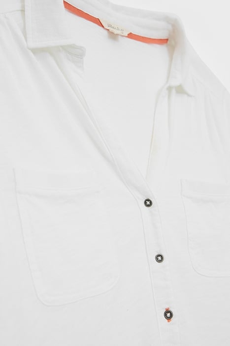 PENNY POCKET JERSEY SHIRT BRILLIANT WHITE 6