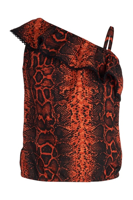 HESTER TOP DARKORANGE Jill & Mitch By Shoeby 1