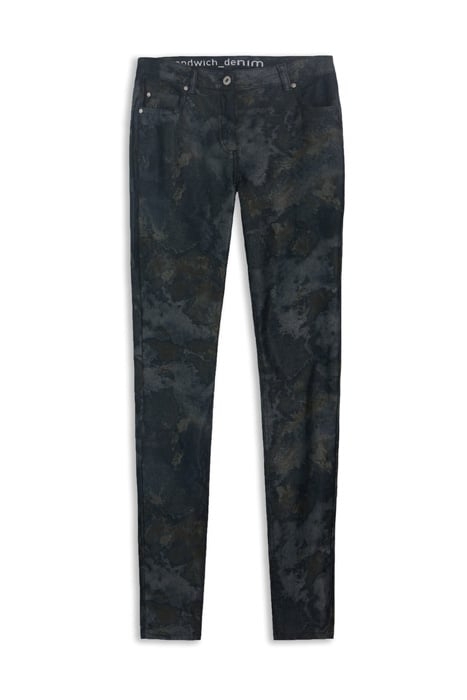 TROUSERS WOVEN LONG 24001772 MILITARY OLIVE 2