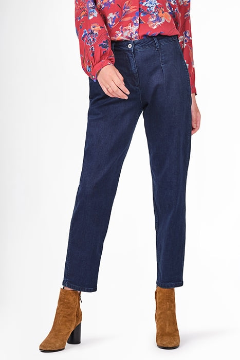 TROUSERS WOVEN LONG 24001714 DARK BLUE DENIM 1