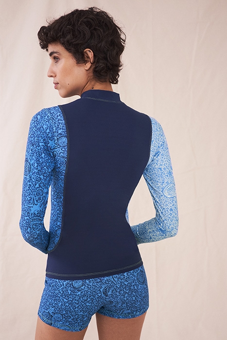 BAY RASH VEST BLUE PRINT 3