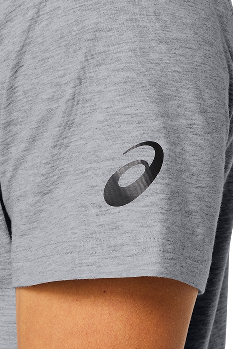 SHOE TEE GRAPHIC MID GREY HEATHER/ SHOCKING ORANGE 6