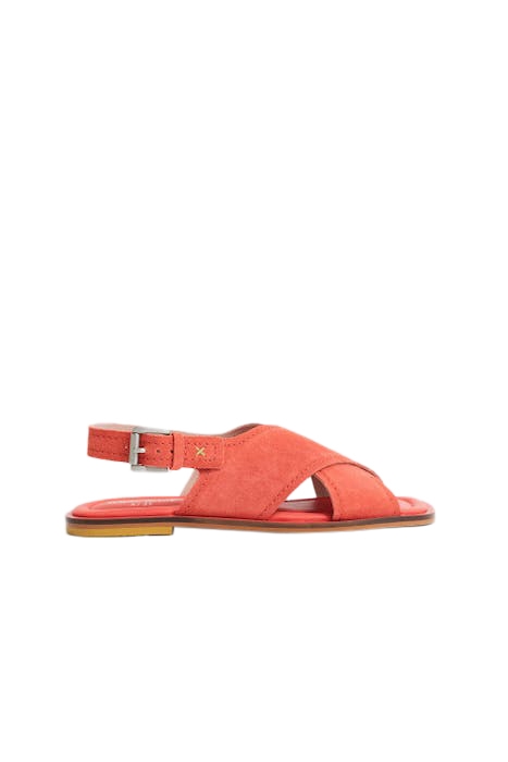 CROOVER LEATHER SB SANDAL MID CORAL 1