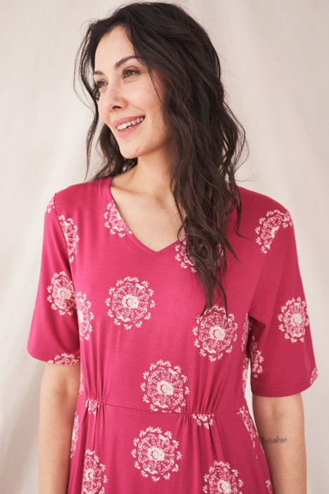 KARA ECO VERO JERSEY DRE RED 2