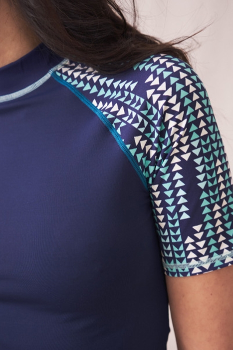 RUBY RASH VEST NAVY MULTI 2