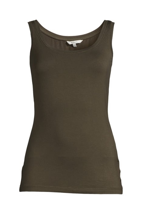 T-SHIRT SLEEVELESS GREEN MOSS 6