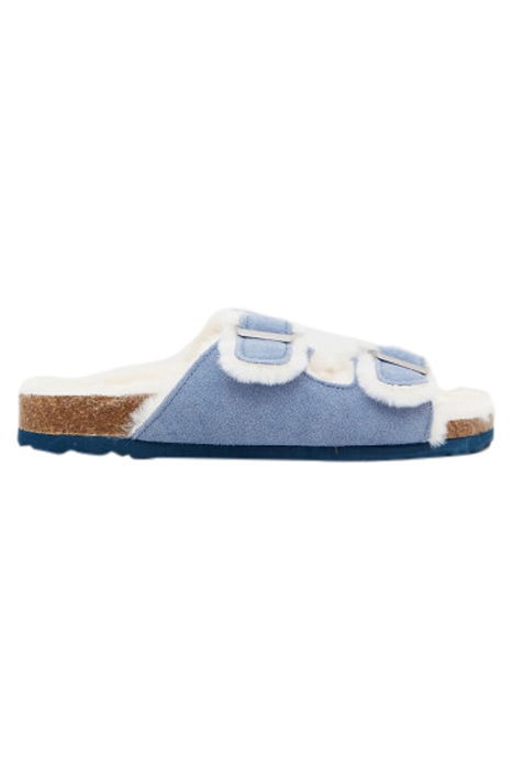 PHOEBE SUEDE FOOTBED BLUE 1