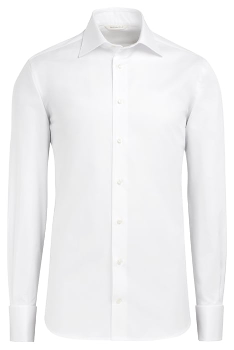 White Twill Slim Fit Shirt 2