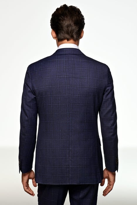 Navy Checked Sienna Suit 3