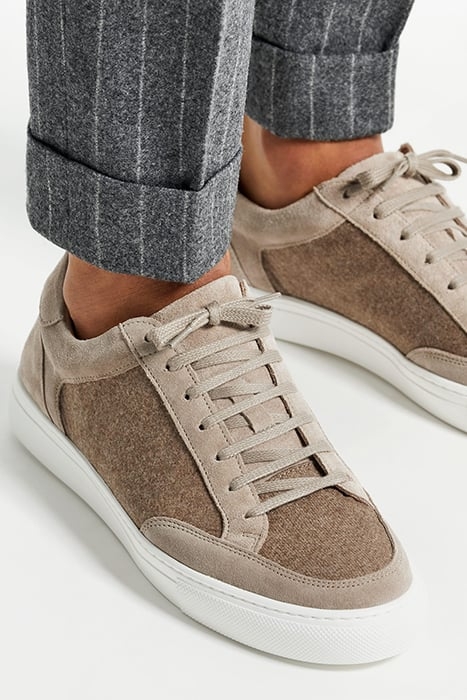 Light Brown Combi Sneaker 2