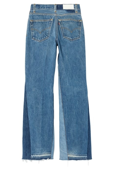 70S ULTRA HIGH RISE WIDE LEG INDIGO 2